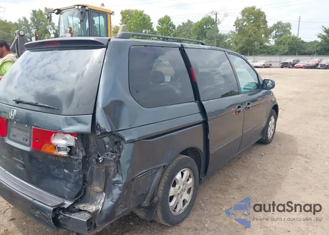 2004 Honda Odyssey Ex-L from USA, damaged, VIN 5FNRL18024B143581